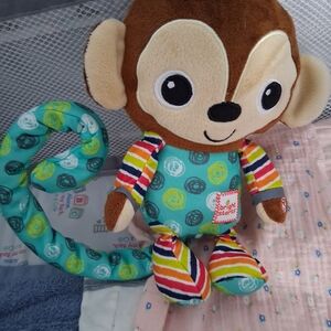 Striped Monkey Plush Toy